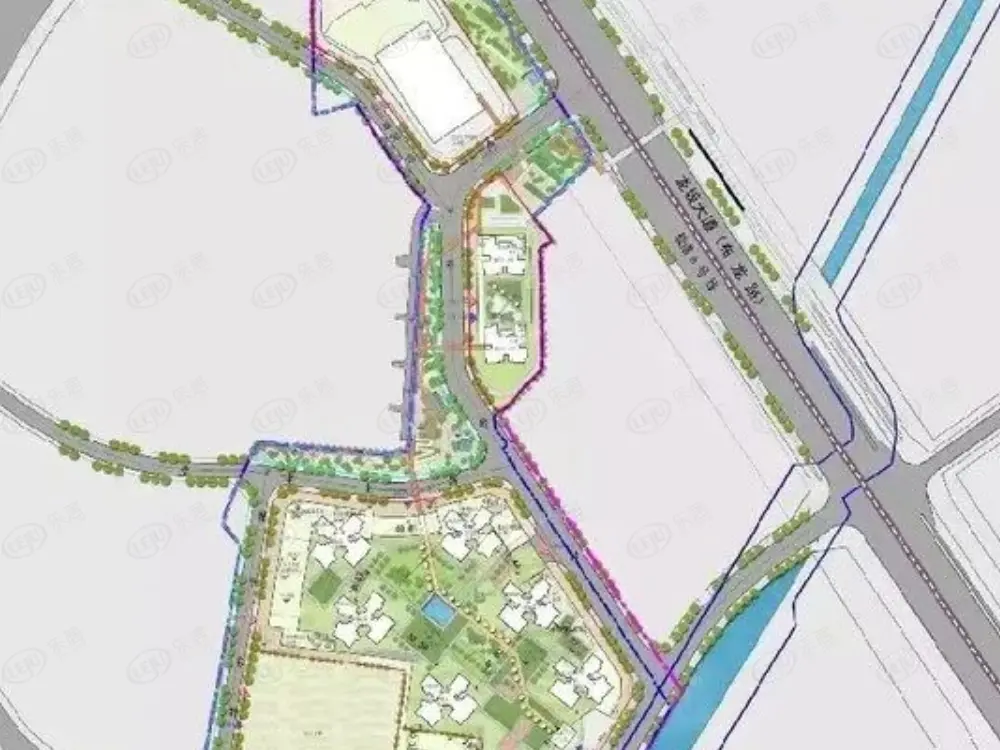 位置交通图 总平面布局图