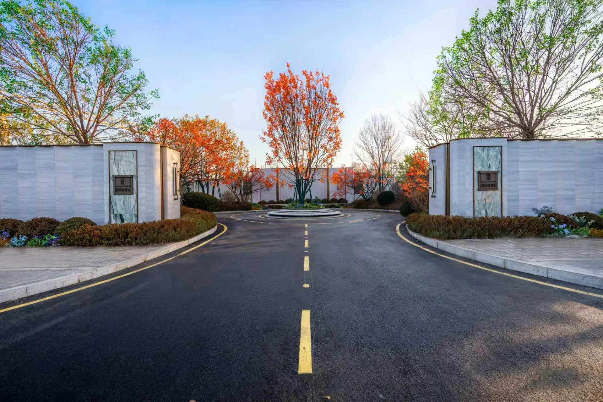 社区景观节点展示低密品质