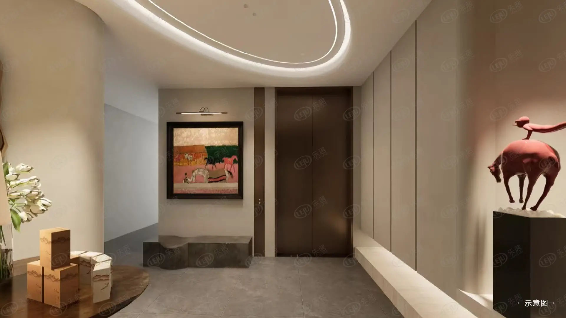 项目效果图展示现代建筑美学