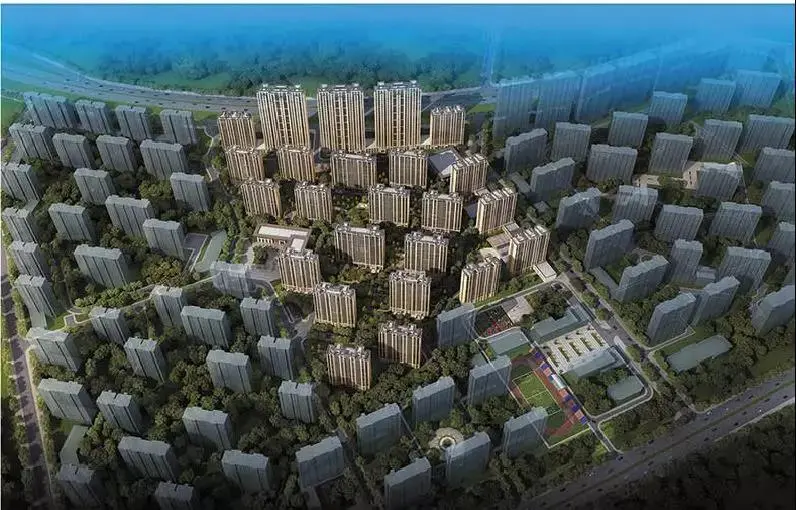 南溪虹著鸟瞰图