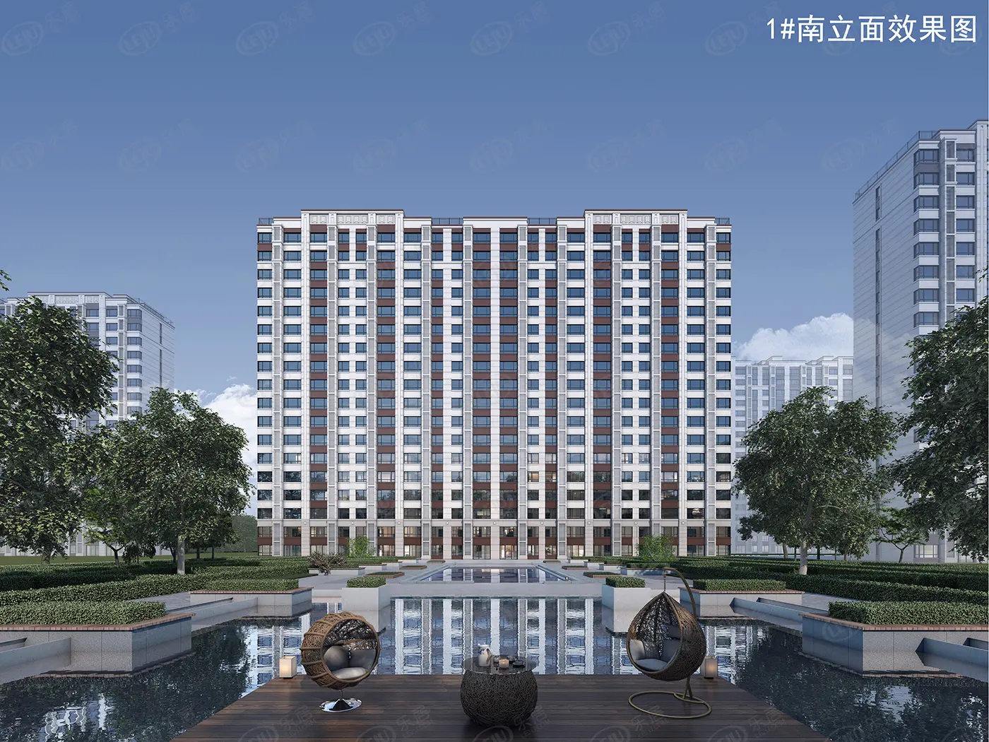 效果图 小高层效果图
