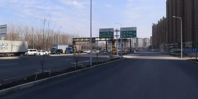 南四环道路实景