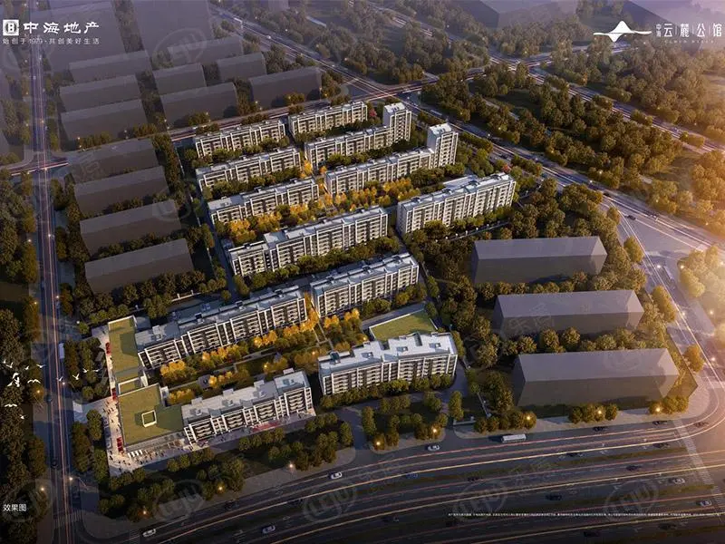 效果图 项目整体鸟瞰图