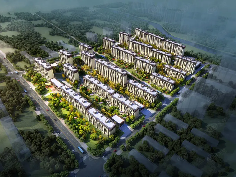 龙湖景粼玖序项目鸟瞰图