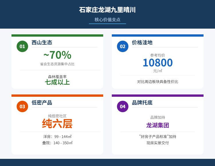 龙湖九里晴川核心价值