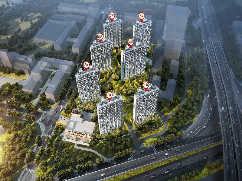 龙湖昱城项目效果图