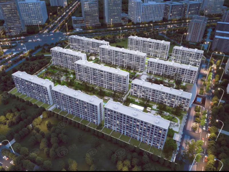 新区发展·缦云四季鸟瞰图