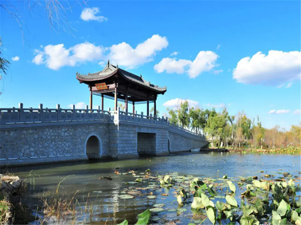 北湖湿地公园周边