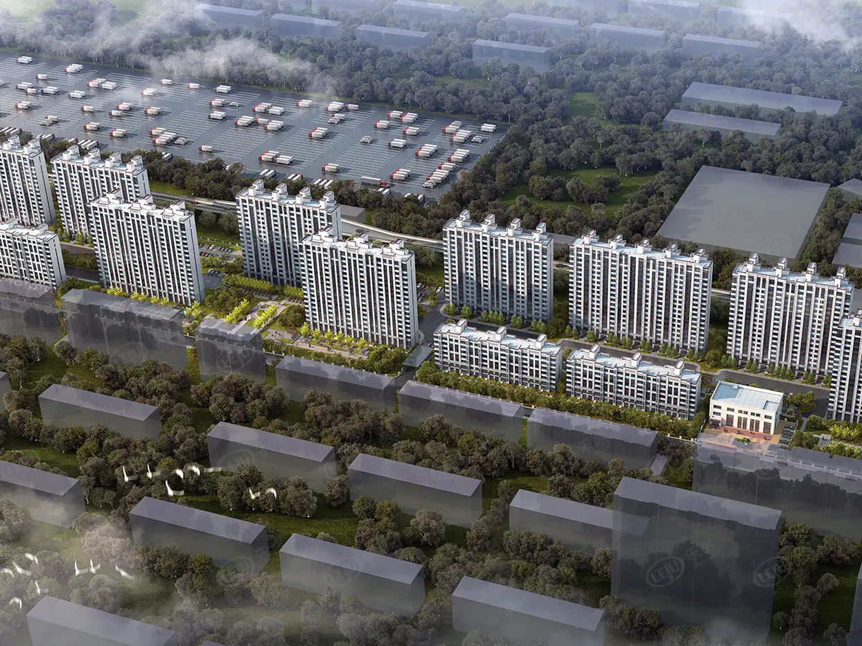 效果图 豪邦缇香名颂鸟瞰图