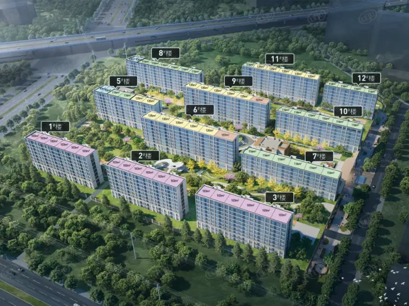 新区发展·缦云四季鸟瞰图