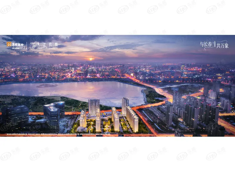 效果图 项目俯瞰鸟瞰图